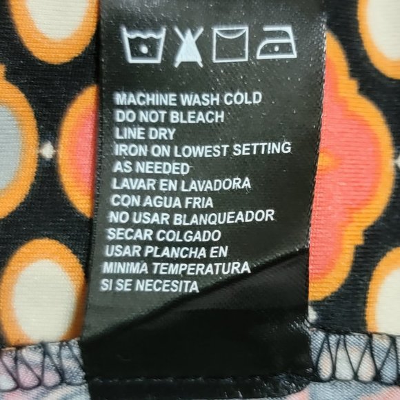 Perceptions New York Sleeveless Border Print Pleated Summer Dress - S - Picture 7 of 7